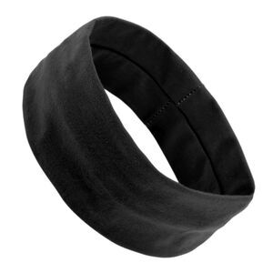 Ergonomic Design Headband Elastic Headband for Sport Black